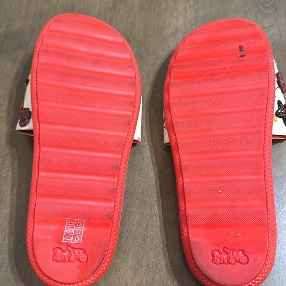 Coach leather slides - Picture 6 of 6